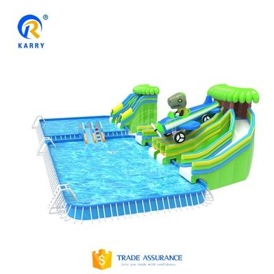 パーソナライズド パーソナライズド デザイン 膨らませられる水遊び場