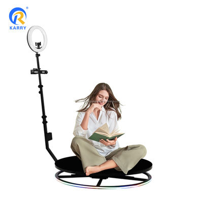 360 ビデオ フォトブース 自動 LED Ipad カメラ イベントやパーティーに最適
