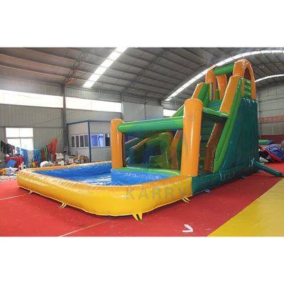 PVC素材 子供ゲーム 屋外小型 充気式水上公園 ゲーム 5〜10人の乗客