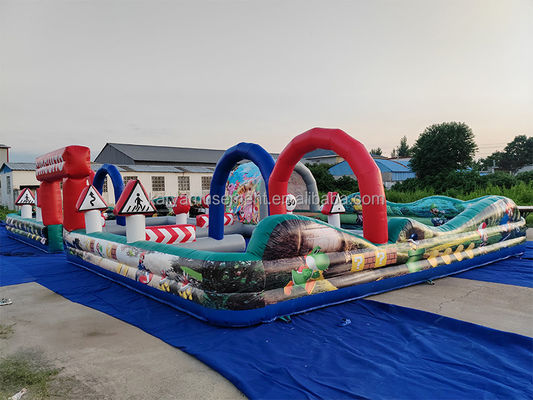 子供のスポーツゲームのための子供のお気に入りの商用カスタム大型充気ゴーカートトラック