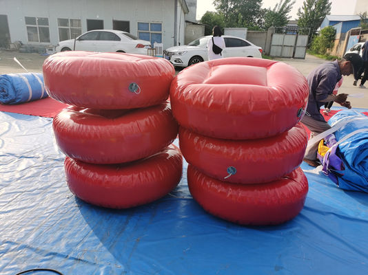 デジタル印刷 青色 充気式 空気 ステップストーン 水遊び 密閉 プール 遊び