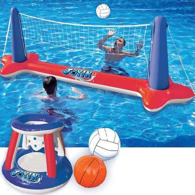 水と陸の活動 オーダーメイドデザインの充電式ビーチバレーボールネット