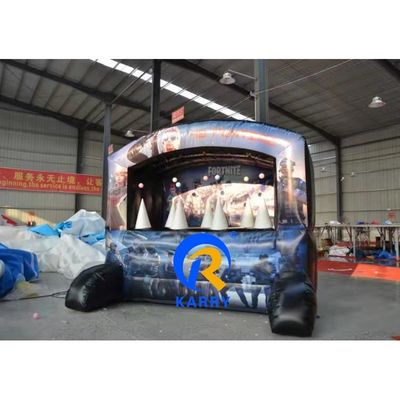 インタラクティブ 射撃ゲーム ローンチ 充気式 ブランスベッド 吹風器とカスタマイズされた色