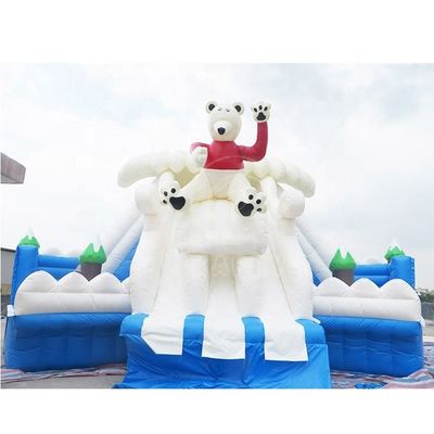 オーバーサイズのプール 極熊 オーバーサイズのウォータースライドの水上世界