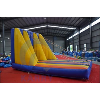 屋外遊び場 充気式 ヒルクライミング 壁ゲーム チームビルディング