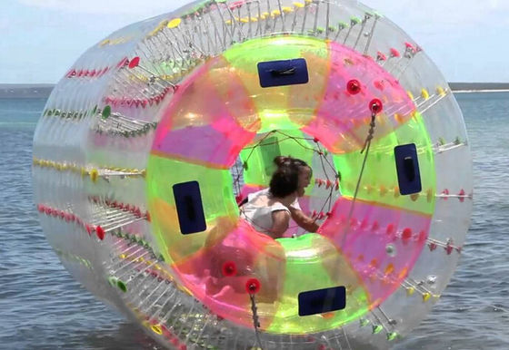 1.2m/1.5m/1.8m 色鮮やかなPvc充気型ゾーブウォーターローラー 遊園地 楽しいゲーム