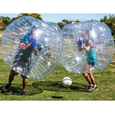 CE 220vまたは 110v 充気玩具 PVC/TPU 1.5m 直径 透明 バンパーボール 子供向け