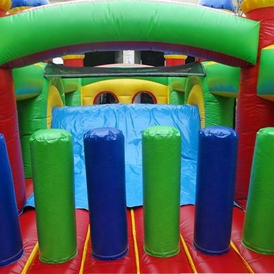 ポータブル 68ft 充電式ジャンプバウンサー 吹風機付き 子供と大人のための城壁