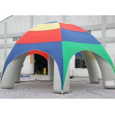 オーダーメイド 広告 吹き込みドームテント 手描き印刷品とアクセサリー