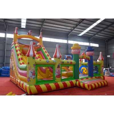 8x6x6m 充気クローンのテーマウォーターパーク 子供の屋外・屋内遊び場