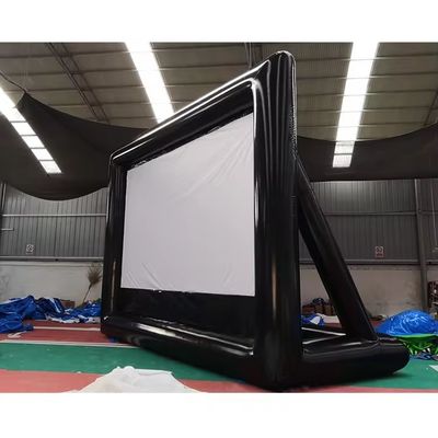 屋外用 膨らませられるプロジェクタスクリーン 空気密閉式 双面プロジェクション 集会用