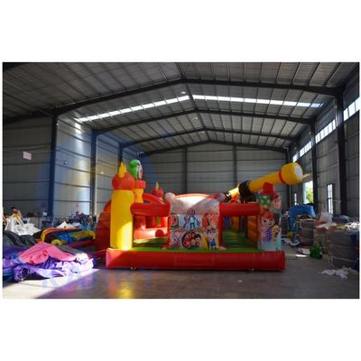 吹風機を含む 商業用充気式 ミッキーマウスパーク 幼児のための遊び場