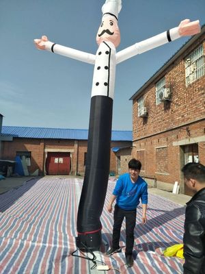 6m 充気式シェフ スカイ ダンス エアチューブ ダンスマン 振舞いモデル 屋外広告