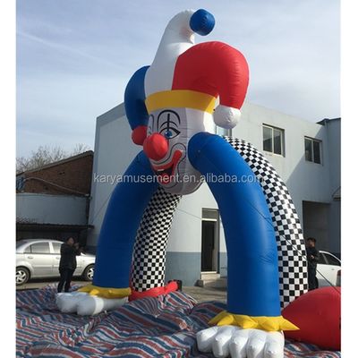 オーダーメイド 企業イベント イルカテーマの広告付き 屋外充気アーチ