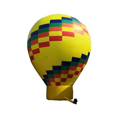 8m 高さ 空気色彩のある気球印刷 宣伝のために顧客のロゴを印刷 宣伝