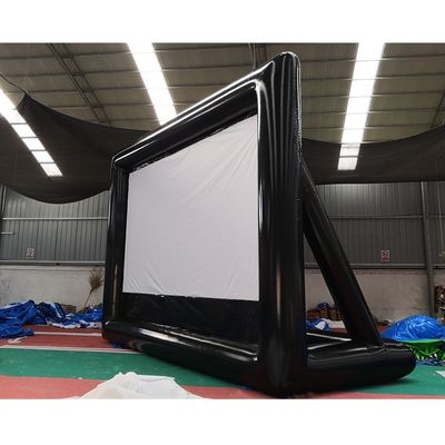 EN71/CE 認定 屋外広告用の超楽しい充気型城壁フィルムスクリーン