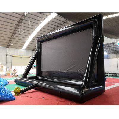 EN71/CE 認定 屋外広告用の超楽しい充気型城壁フィルムスクリーン