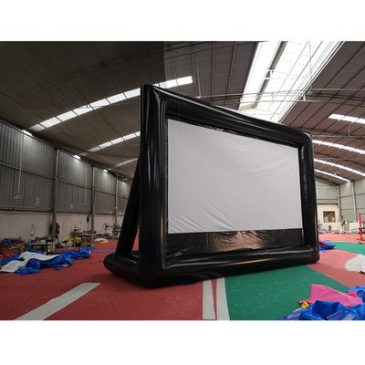EN71/CE 認定 屋外広告用の超楽しい充気型城壁フィルムスクリーン