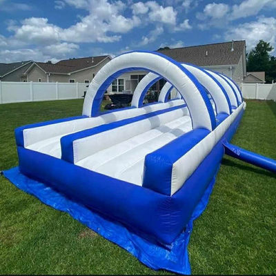 カスタマイズされたカラー水スライド 大きな水池 12x3x3m またはカスタマイズされたサイズ