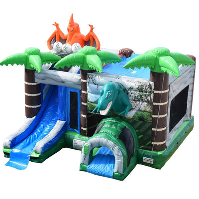 ジュラシック・恐竜公園 浮遊物 ジョイ ボンズハウス スライドとPVC 切り離せるプール
