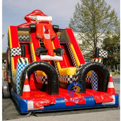 屋外用 商用品 子供用 膨張式 ボンズスライド クール レッドカーデザイン