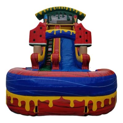 パーク 充気式 冷蔵水瓜 水スライド プールサポート 1 品 購入