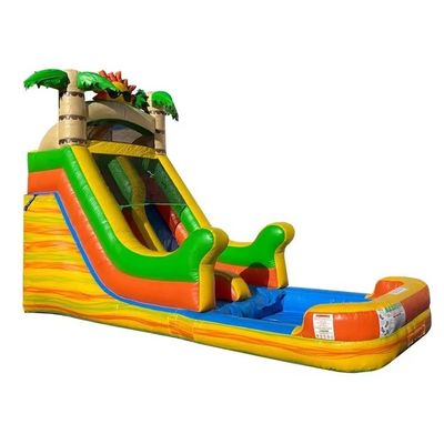 2-4歳児の必需品 充気式 壁を登る 水スライド プールと太陽