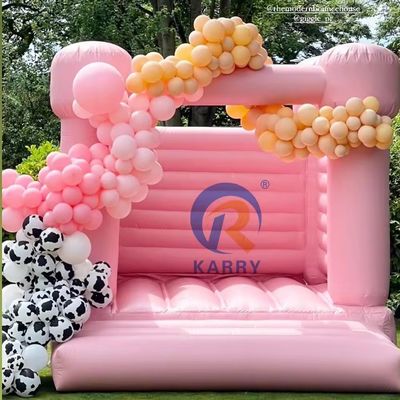 ポータブル 魅力的な 結婚式 充電式 トランポリン 2024 装飾花の城