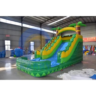 4X9M サイズ PVC 屋外充気式D スライド 公園用 娯楽用 アクセサリー 空気吹き機