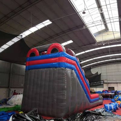 商用品 充気式水スライド 子供向け カスタマイズされた色 屋外エアスライド