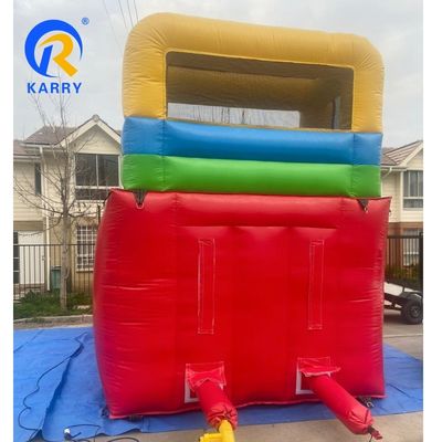 5-10 子供のクライミングゲーム 膨らませられるバウンサー 水スライド プール付きジャンプ城