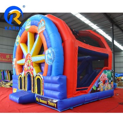 ポータブル 子供 の ジャンプ ゲーム 玩具 フェリス ホイール 充気 城 屋外 遊び