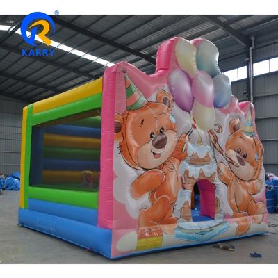 子供のパーティー レンタル スライドと修理キット付きの充電城 T/T支払い