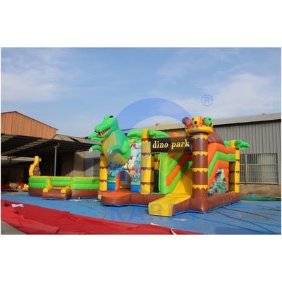 商用品 ディノパーク エアブランスハウス コンボスライド ボンサー ジャンパー 子供用