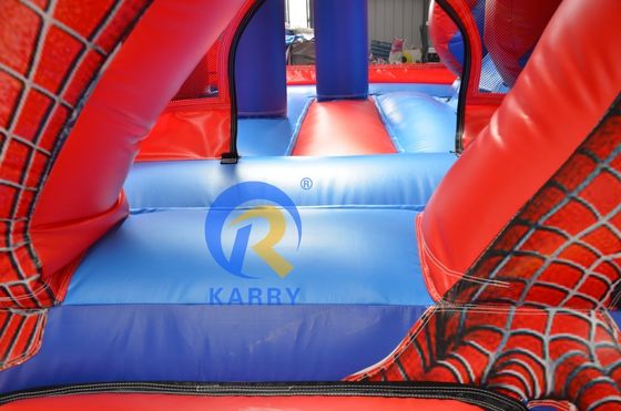 遊園地用の風呂台 カーテンキャラクター 充気トランポリン スライド