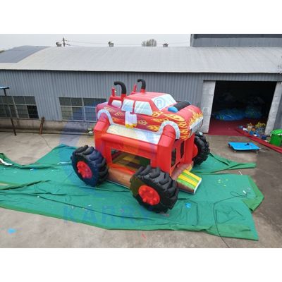 0.55mm PVC 充氣式 スライド ジャンピング トイ アウトドア 城 遊戯 公園