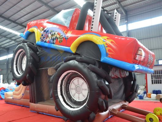 0.55mm PVC 充氣式 スライド ジャンピング トイ アウトドア 城 遊戯 公園