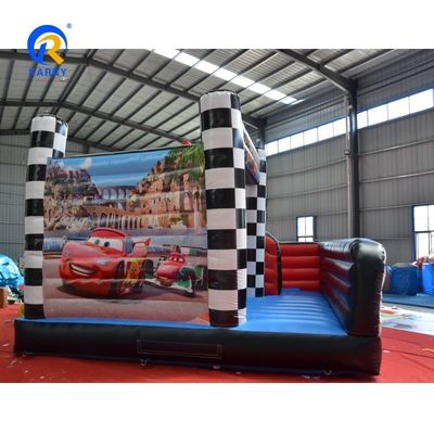 カスタムロゴ ショッピングモールの設備と子供たちの屋外遊びのための受け入れられる跳躍城スライド