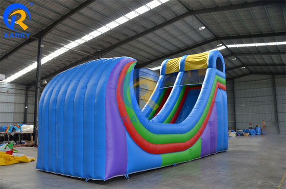 10*3.5*6m パフォーマンス駆動型PVC充気式ローータリー水スライド 夏のパーティー用