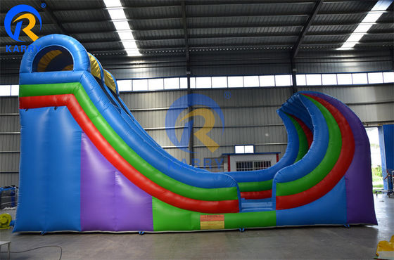 10*3.5*6m パフォーマンス駆動型PVC充気式ローータリー水スライド 夏のパーティー用