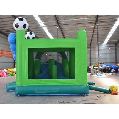 ホーム / ビジネス PVC 弾性 足球選手 城 跳ね返り屋 充気式 ロールアップ スライド