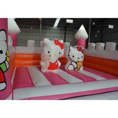 トップページ / ビジネス パステルピンク ジャンピングキャッスル 保証された楽しみ
