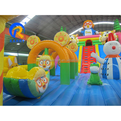 充気式Fun City ジャンピング ボンチキャッスル スライド コンボ 最大容量 &lt;100kg