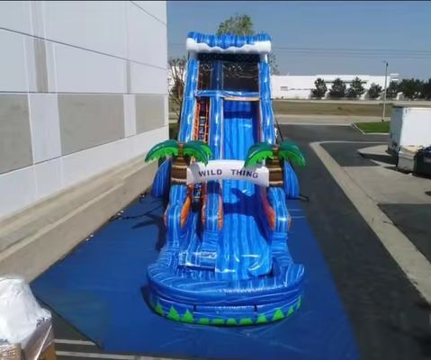 トロピカル 充電式 コンボ スライド 水上公園 設備 浜辺を裏庭に