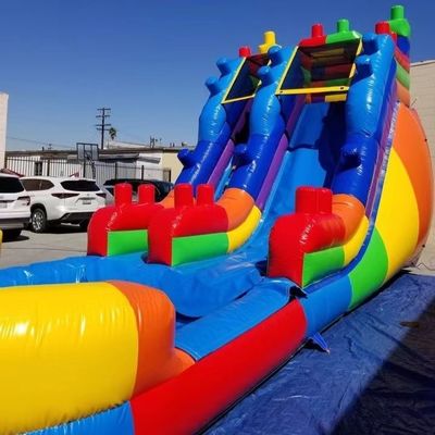 5〜10人乗りの水上スライドプール