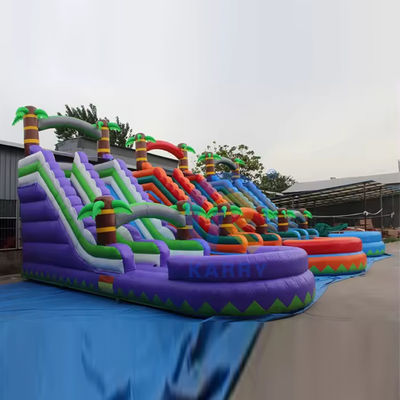 ショッピングモール用の水スライド