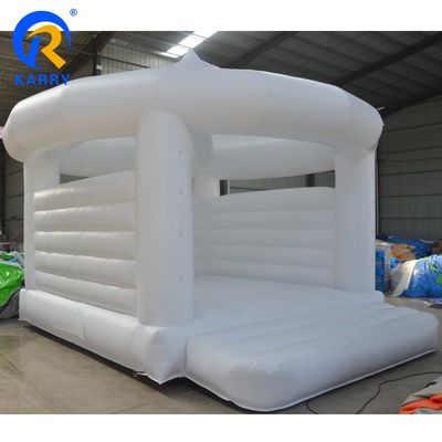 結婚式のバウンサーハウスとスライド コンボ ポータブル 充電式バウンズキャッスル
