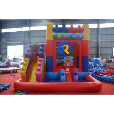 子供と大人のための商業用PVCビニール充気城 跳ね返る城 ジャンプハウス