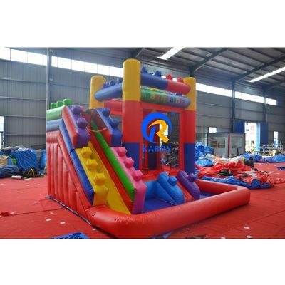 子供と大人のための商業用PVCビニール充気城 跳ね返る城 ジャンプハウス