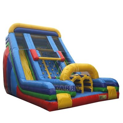 子供のロッククライミング競技ゲーム ダブルスライド 子供のための水上スライド